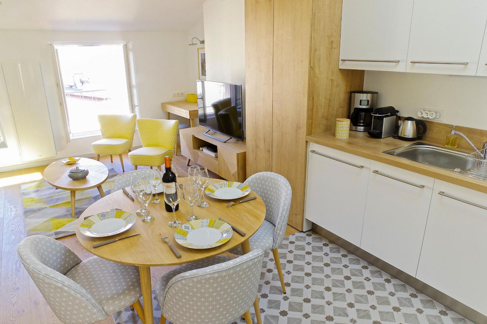 Fondaudege - Appartement 1 Chambre Avec Parking Bordeaux Bagian luar foto